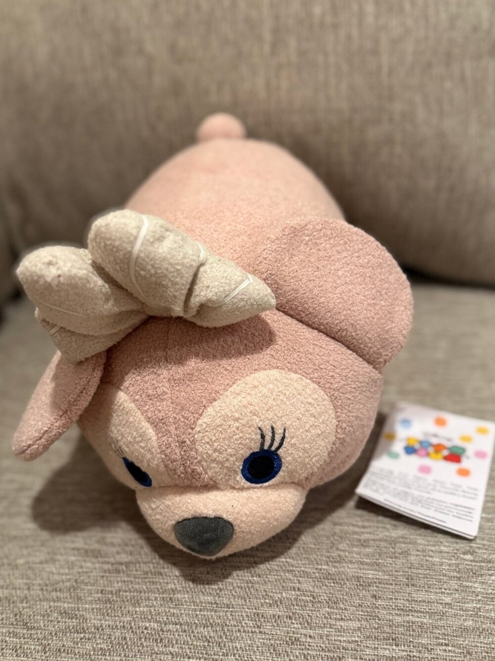 Disney Japan Shellie May Tsum Tsum Plush Pillow Medium Pink 12 Inch US Seller